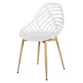 Chaise de jardin en plastique blanc - Alameda offre à 34,95€ sur Geneviève Lethu