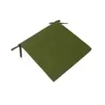 Galette de chaise extérieure en coton vert 40x40cm - Colors offre à 9,95€ sur Geneviève Lethu