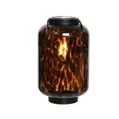 Lanterne solaire en verre leopard d16xh35.5cm offre à 34,95€ sur Geneviève Lethu