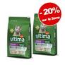 Croquettes Ultima pour chat 2 x 7,5 ou 10 kg : 20 % de remise sur le 2ème sac ! offre à 83,19€ sur 