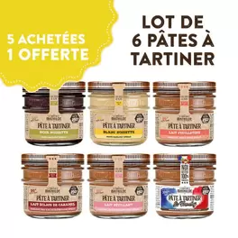 Lot Pâtes à tartiner offre à 40€ sur Le Comptoir de Mathilde