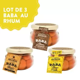 Lot Baba au Rhum offre à 33€ sur Le Comptoir de Mathilde