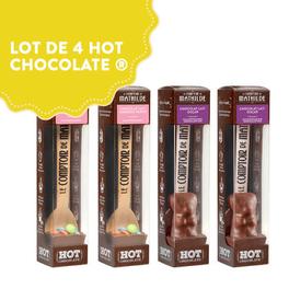Lot de 4 Hot Chocolate - Oscar & Surprise... offre à 15,5€ sur Le Comptoir de Mathilde