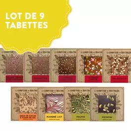 Lot Tablette - 80G offre à 39€ sur Le Comptoir de Mathilde