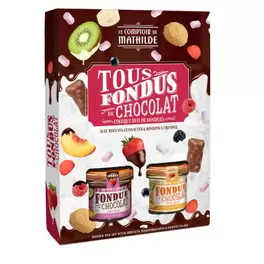 DESTOCK - Coffret Kit Fondue Chocolats Lait et... offre à 18,7€ sur Le Comptoir de Mathilde