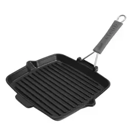 Gril carré 24 cm en fonte offre à 89€ sur Culinarion