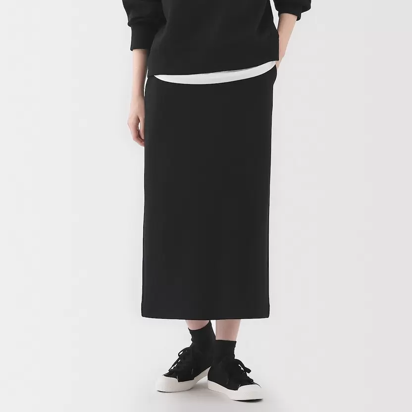 Jupe crayon en mélange de coton pour femme offre à 23,99€ sur Muji