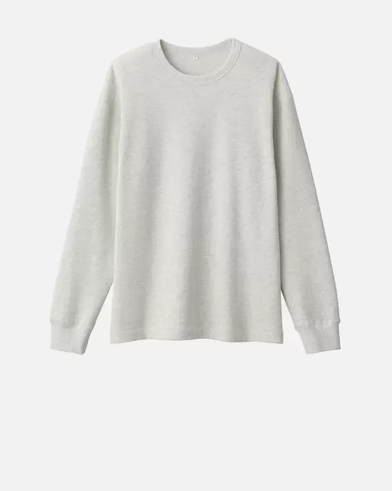 T‐shirt à manches longues en tricot traditionnel pour homme offre à 59,95€ sur Muji