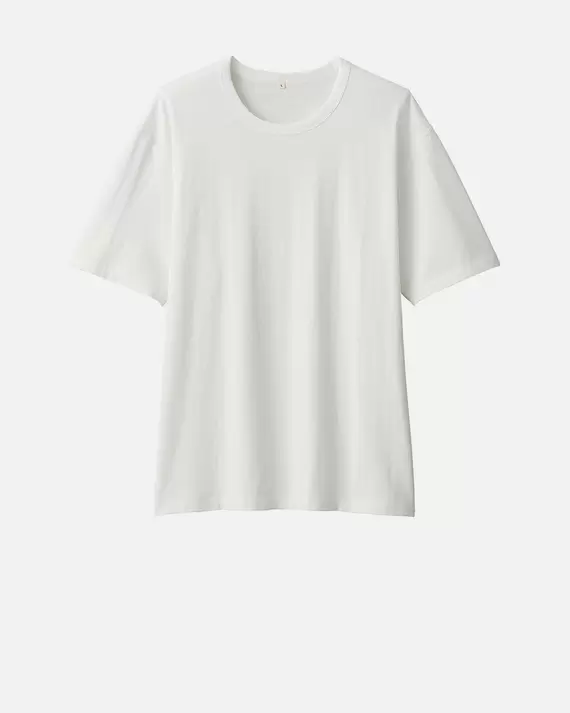 T‐shirt à manches courtes en tricot traditionnel pour homme offre à 34,95€ sur Muji
