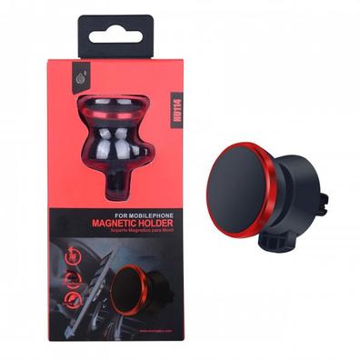 Support Ventilation Magnétique HU114 pour téléphone portable (noir et rouge) offre à 7,99€ sur Cash Converters