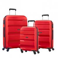 Lot de 3 valises rigides Bon Air 55, 66 et 75 cm Magma red offre à 125,3€ sur Rayon d'Or