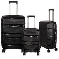 Lot de 3 valises rigides Fashion 6886 55, 64 et 75 cm Noir offre à 39,9€ sur Rayon d'Or