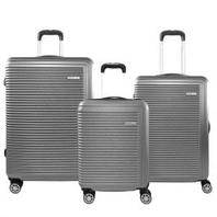 Lot de 3 valises rigides Summer Extensibles 77, 67 et 55 cm Silver offre à 125€ sur Rayon d'Or