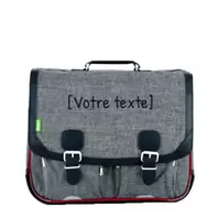 Cartable scolaire à personnaliser Les Chinés 41 cm Light Chiné
               H33 x L41 x P17 cm offre à 45€ sur Rayon d'Or