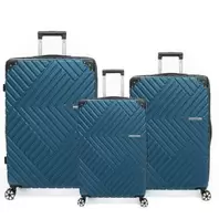 Lot de 3 valises rigides 2123 56, 67 et 77 cm Bleu offre à 125€ sur Rayon d'Or
