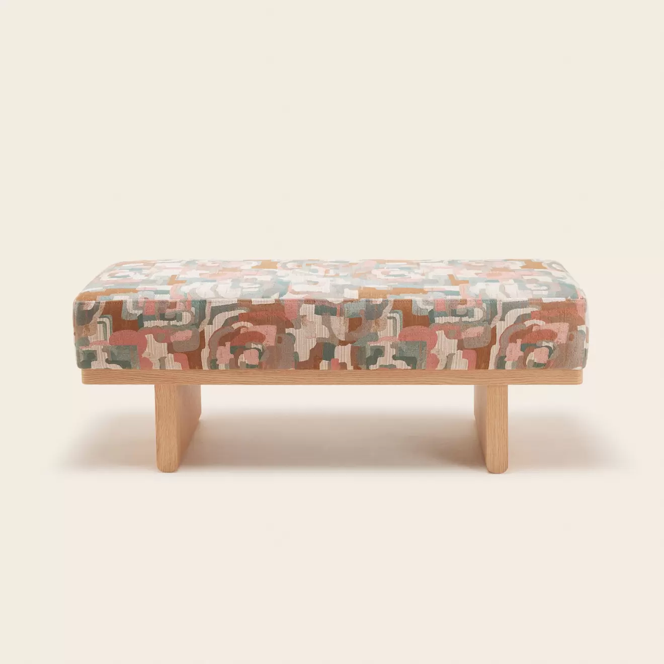 Banc Anca beige et multicolore offre à 659€ sur Madura