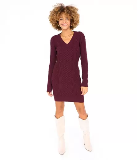 Robe col V Sarah offre à 49,9€ sur Edji