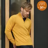 Pull Demi Zip Jaune Celtic Alliance offre à 60,17€ sur Le Comptoir irlandais