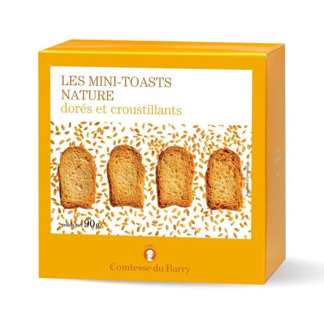 Mini Toasts nature offre à 6,5€ sur Comtesse du Barry