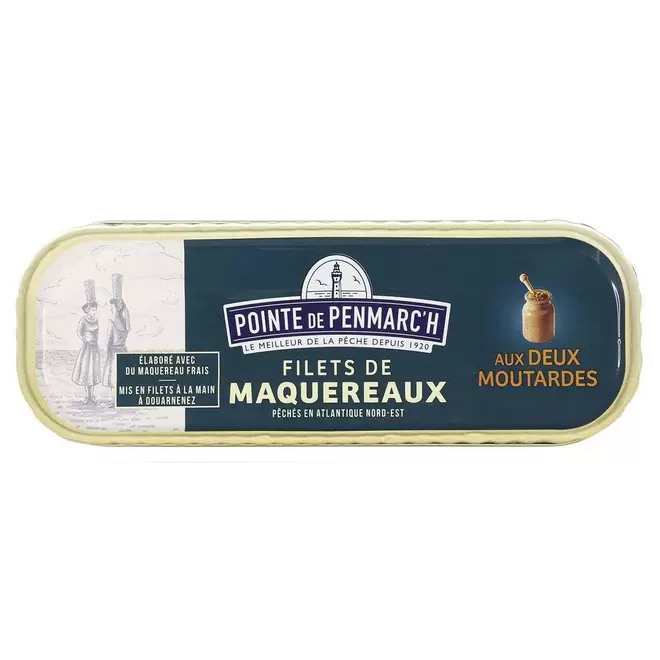 Filets de maquereaux aux deux moutardes – Pointe de Penmarch offre à 5,9€ sur Comtesse du Barry