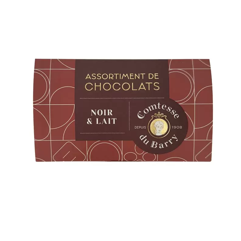 Assortiment de chocolats lait et noir 235g offre à 19,9€ sur Comtesse du Barry