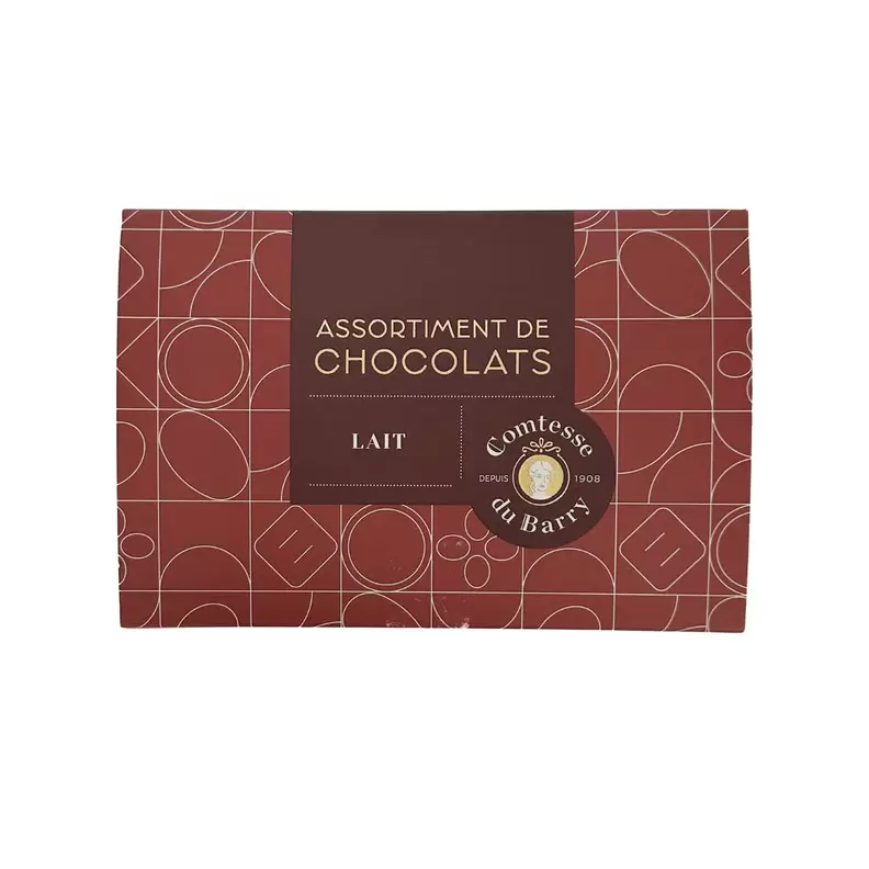 Assortiment de 15 chocolats au lait 140g offre à 12,9€ sur Comtesse du Barry