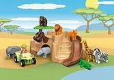 1.2.3 Soigneur avec animaux de la savane offre à 39,99€ sur Playmobil