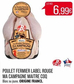 poulet fermier label rouge ma campagne maitre coq 