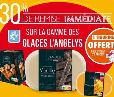 SUR LA GAMME DES GLACES L'ANGELYS 