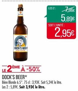 DOCK'S BEER 