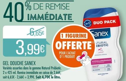 GEL DOUCHE SANEX 