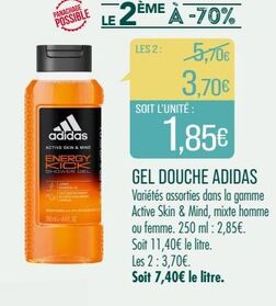 GEL DOUCHE ADIDAS 