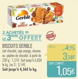 BISCUITS GERBLE 