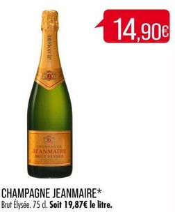 CHAMPAGNE JEANMAIRE 