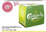 bière blonde Carlsberg