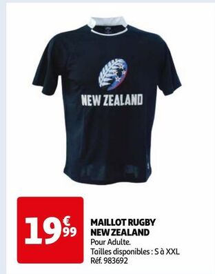 MAILLOT RUGBY NEW ZEALAND