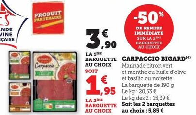 CARPACCIO BIGARD