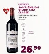Grand crû AOC offre sur Lidl