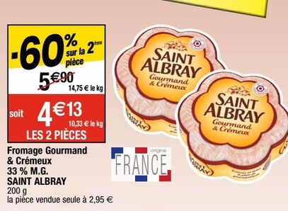 fromage Saint Albray