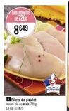 filets de poulet lekg francaré : 11€79 | réduction de 8€49 sur la barquette de 720g !