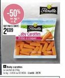 carottes florette