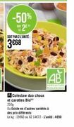 Coleslaw Duo Bio à -50% : 4€9 l'unité, 250g ! Agriculture Spologique.