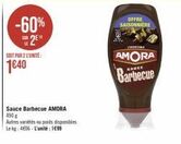 2 pour 1: sauce barbecue amora 490g à 1,40€ - autres variétés ou poids disponibles!