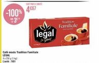 café moulu legal