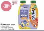 danao pêche abricot 2x 900 ml (1,8l): -30% sess, 2€19 le litre. 100€ et 500€ carkant à gagner!
