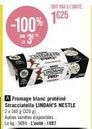 Promo : Épargnez 100% sur le Fromage Blanc Proteine Stracciatella LINDAMIE NESTLE 320g (2 x 160g) - Pour 3 unités 1625
