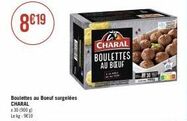 Bonne Affaire: 900g de Boulettes au Boeuf CHARAL, 30 Pièces, Seulement 9€10!