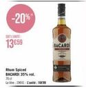 rhum Bacardi