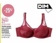 soutien-gorge avec armature Dim