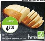 Brioche Bis et Gâche Bio : 2 Délicieux Produits AGRICULTURE BI05.081995, Promo 4€35 et 4€50!